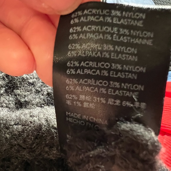 Anthropologie Grey Alpaca Blend Sweater- XS - Picture 7 of 9